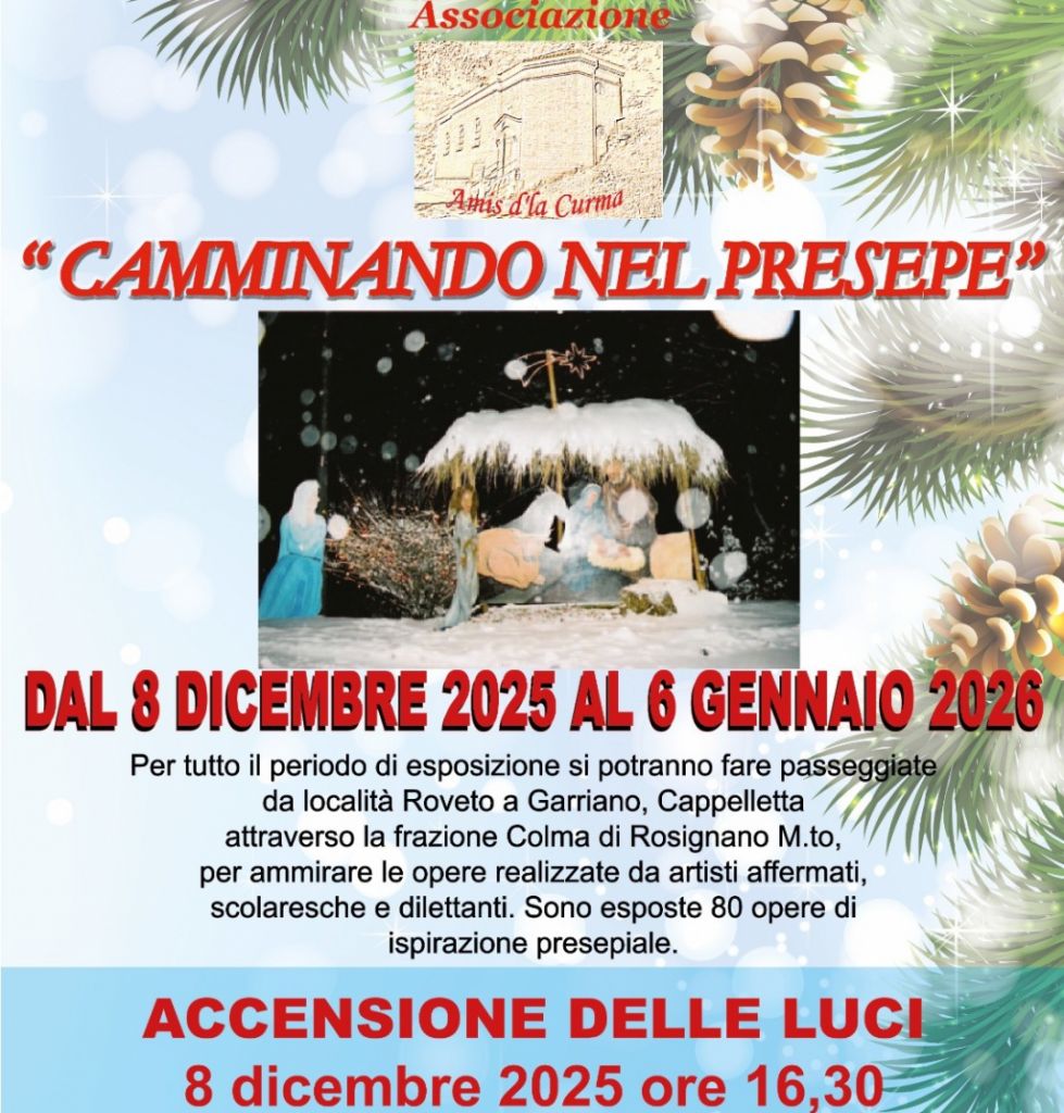 Camminando nel Presepe
